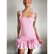 LoveShackFancy Breyer Mini Pink Dress Size XS