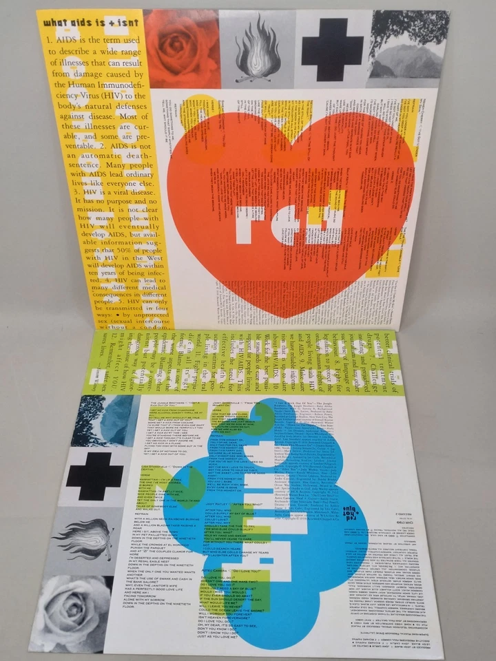 Red Hot + Blue – A Tribute To Cole Porter 1990 UK 2×LP Vinyl Gatefold CHR1799 - Image 4 of 4