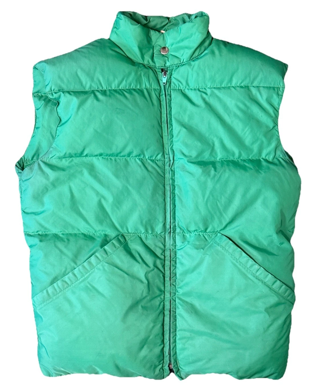 Vintage Down East Men’s Goose Down Puffer Vest Outdoors Hiking Sustainable Small