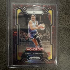 ISABELLE HARRISON 2024 Panini Prizm WNBA Monopoly Red Icons Parallel #36 Sky