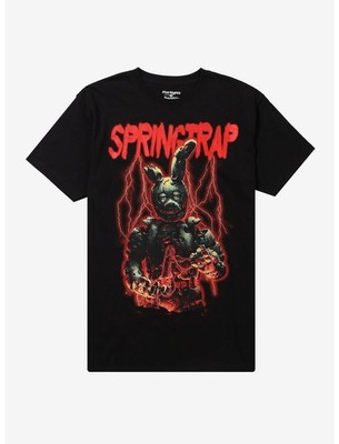 Five Nights At Freddy's Springtrap Lightning T-Shirt