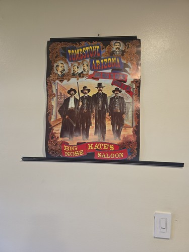 Tombstone Arizona Territory Poster Big Nose Kate’s Saloon 24 x 18"