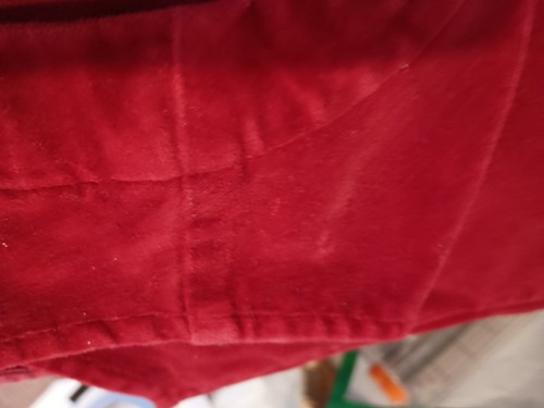 VTG Cut Loose Large Red velour(cotton/spande) vest - Bild 9 von 10