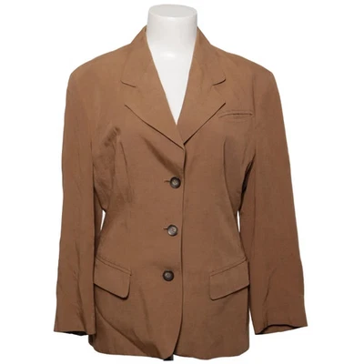 Blazer, taille : 38, beige, lin/viscose, autre, femme #YHQ - Photo 1/4