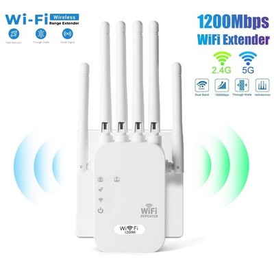 Wifi Range Extender Internet Router Wlan Repeater-Verstärker 1200Mbit/s 5G/2.4G