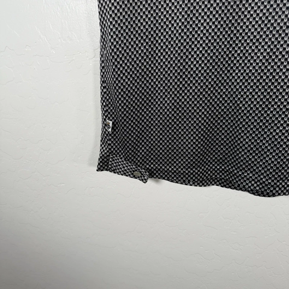 Vintage BC Ethic Shirt Mens Large Black Enduro Button Up Pearl Clubbing Rave - Image 4 of 4