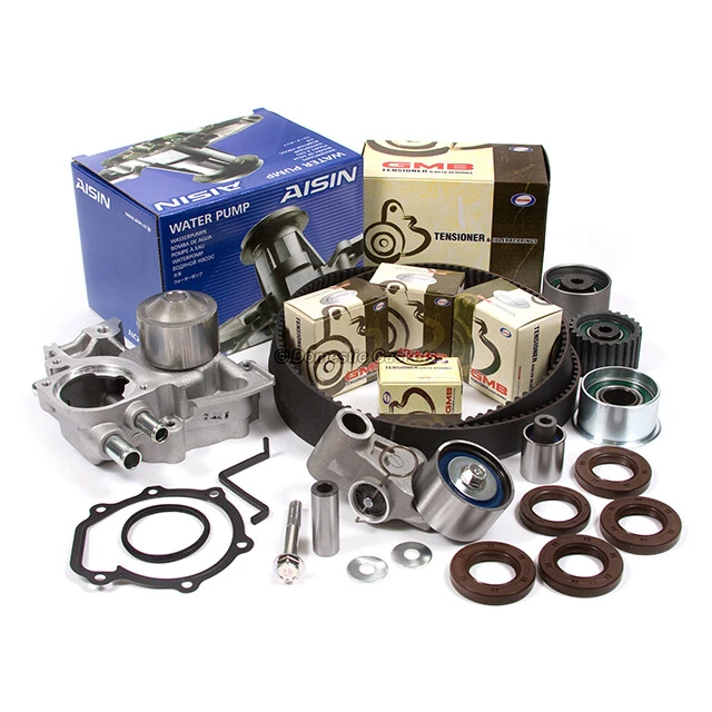 Correa de distribución AISIN bomba de agua apta 04-14 Subaru Impreza Baja 2.5L Turbo DOHC EJ255 Foto 4 de 4