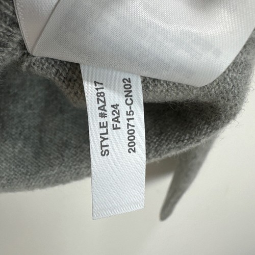 J. Crew Kids Cashmere Crewneck Sweater Gray Classic Girls Medium Age 8-9 NWT - Picture 8 of 11