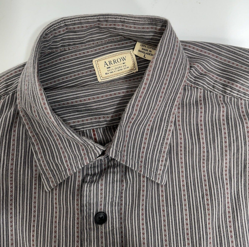 ARROW - Stripe Aztec Mens Lg. Shirt - Picture 5 of 5