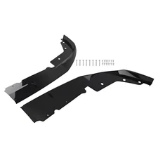 Bumper Add-on Lip for BMW G20 3 Series M Sport 2022-24 Gloss Black Front