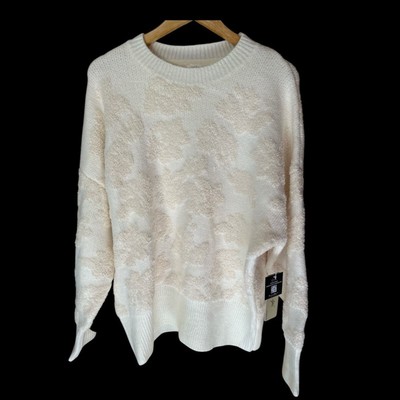 RD Style Pullover Sweater XXL Off White Ivory Stitch Fix NWT