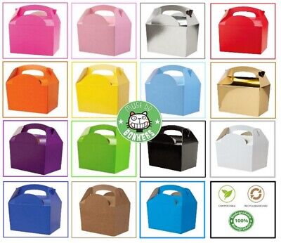 PLAIN for Children Kids Food Loot Lunch Gift Birthday Box Bags LUCKY BAG Party