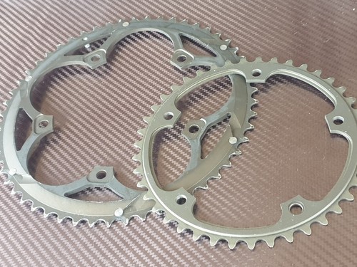 Campagnolo super Record 54/42 Road Bike 11s Chainrings 135BCD Hidden Arm Rings - Picture 8 of 8