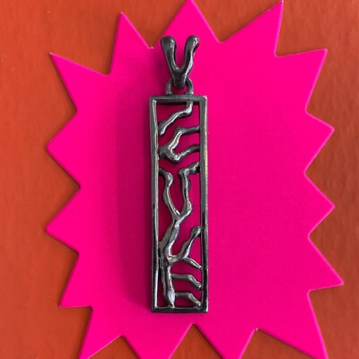 Barse Freeform Stab Anhänger Sterling Silber 925