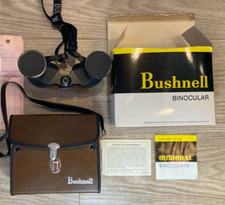 Vintage MINT Vintage Bushnell Banner Binoculars 7x35 Wide Angle Insta Focus 1987