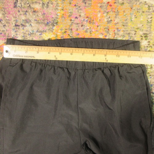 Nike Lightweight Jogger Youth Kids L Black Dri Fit Performance Vented Big Swoosh - Picture 8 of 13