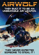 1984 Airwolf TV Series Poster Print Stringfellow Hawke Santini Air 🦇🍿