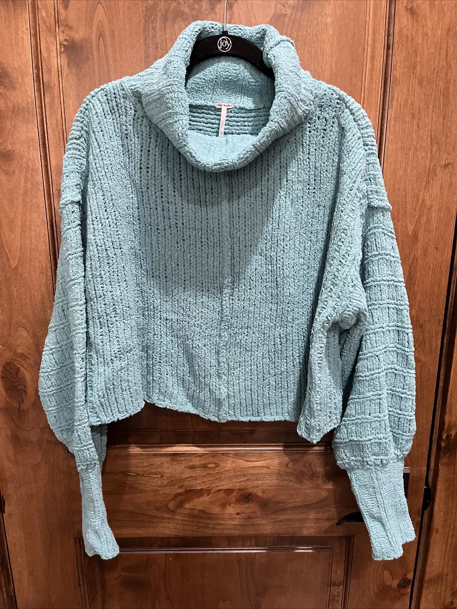 Emerald turtleneck top