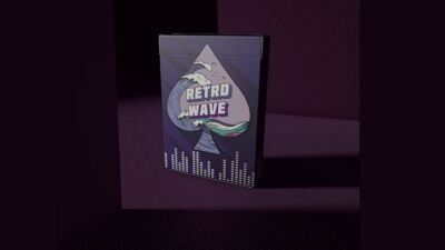 Retro Wave Spielkarten, ein tolles Geschenk für Pokerspieler und Sammler
