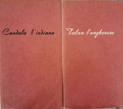 Candela l indiana e Tolna l Ungherese- di Teldy Naim - Bertha Runkle,  1958- ER