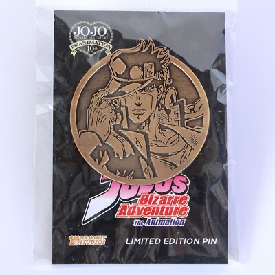 JoJo's Bizarre Adventure Jotaro Kujo Emblem Limited Edition Enamel