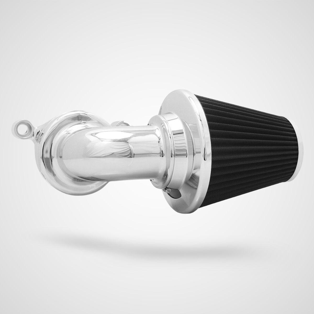 Chrome Sucker Cone Air Cleaner For Harley Sportster XL883 XL1200 48 1991-Up