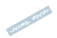 Accord Mafia Windshield Banner Window Decal Sticker Jdm Fits Honda