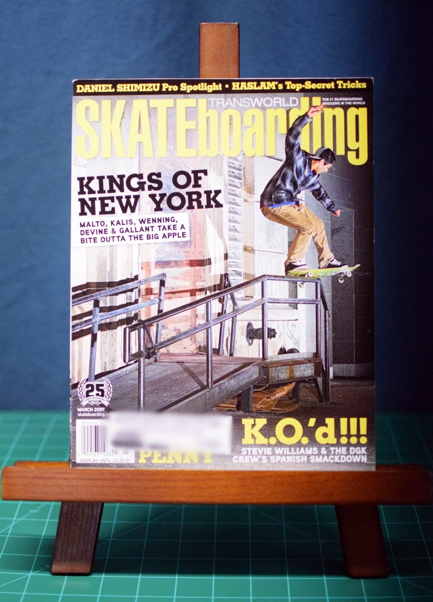 Transworld Skateboarding Magazine / Volume 25 ~ No.3 / March 2007