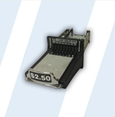 Monarch Vertical 15 Coin Chutes (3.25) Model: V15L01(3.35) Chrome
