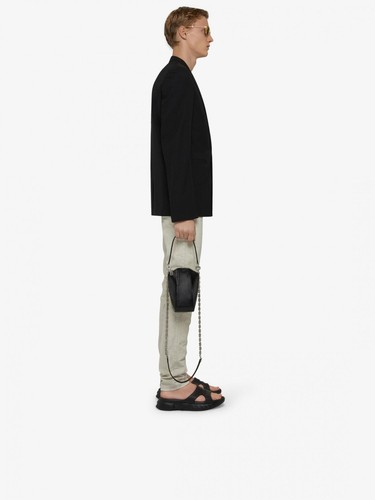 Jeans slim Givenchy bianchi vernice screpolata | Taglia W31 vestibilità slim SS21 PREZZO AL PUBBLICO $890 - Foto 7 di 12