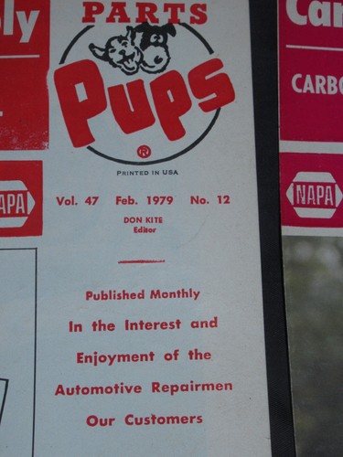 (2) Pup Parts Napa Auto February 1979 March Magazine Vintage,Carbondale Colorado - Picture 2 of 2