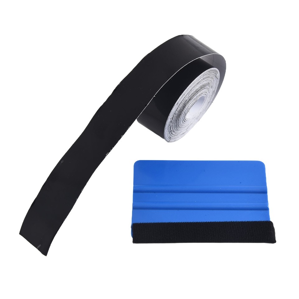 Easy to Apply Carbon Fiber Vinyl Wrap Kit for Chrome Delete and For