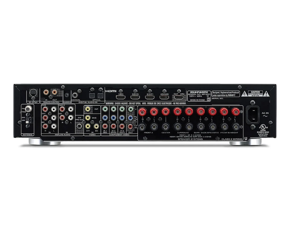 Marantz NR1601 A/V Receiver 7.1 HDMI Tuner OSD USB - Bild 2 von 4