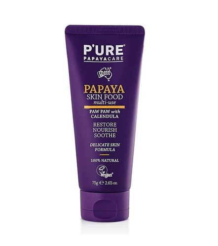 3 x P'URE Papayacare Papaya Skin Food Multi-Use Paw Paw with Calendula 75g - Picture 2 of 2