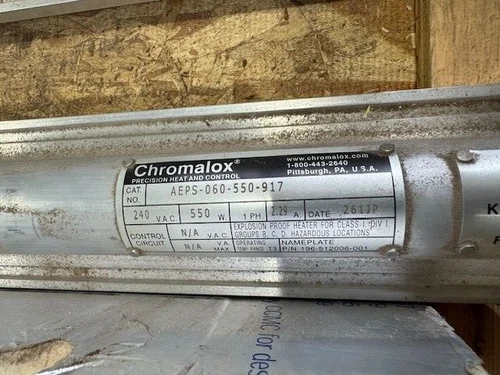 Chromalox AEPS-060-550-917 explosion proof strip htr