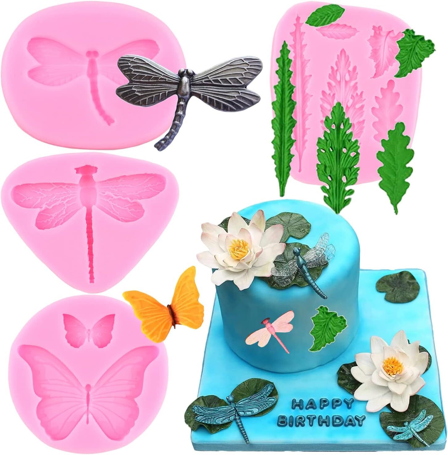Silicone Candy Chocolate Fondant Molds For Cake Decoration Cupcake Topper Chocol
