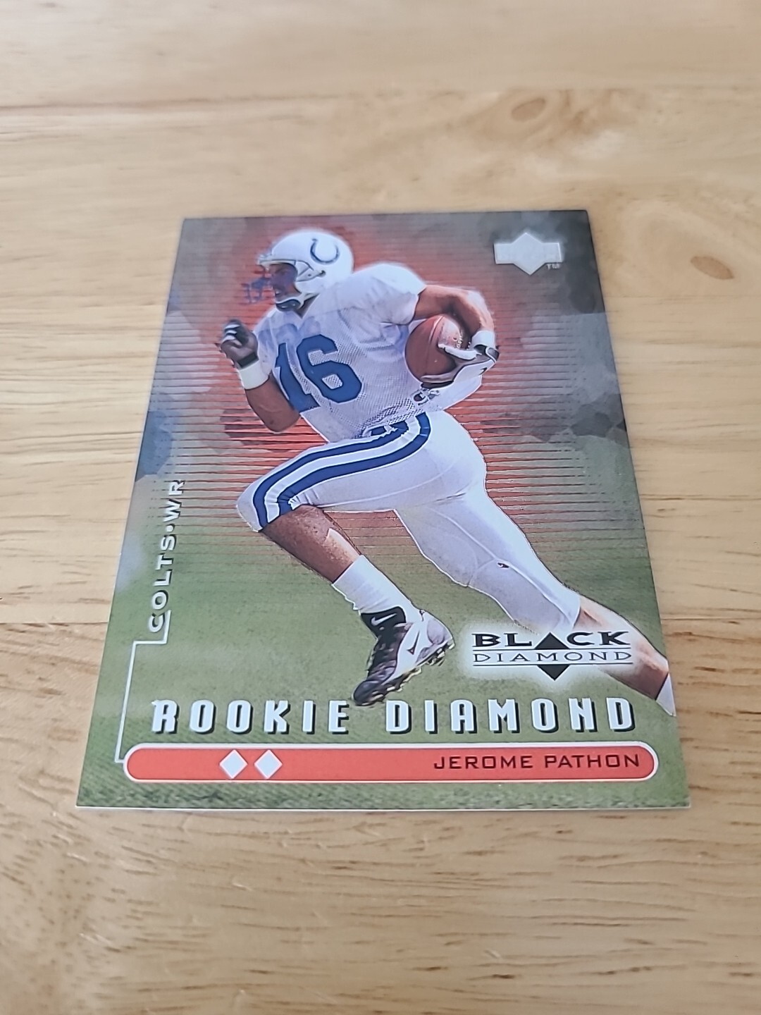 1998 Upper Deck Black Diamond Edition Double /2500 Jerome Pathon #106 Rookie $$$