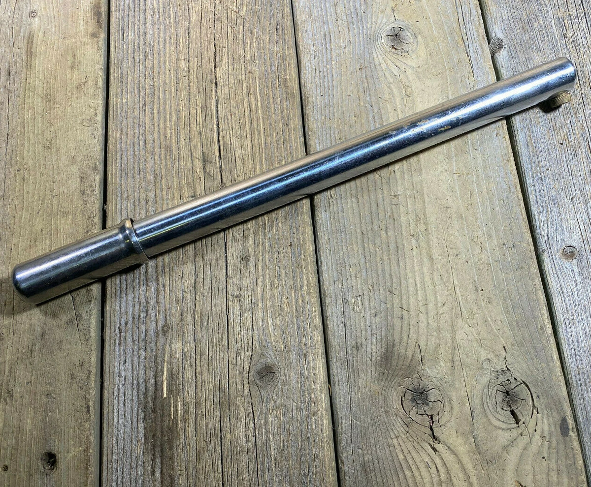 VINTAGE BIKE BICYCLE HAND PUMP FRAME PUMP CHROME USED eBay
