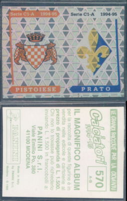 FIGURINA CALCIATORI PANINI 1994/95 N. 413 - Maran/D'angelo