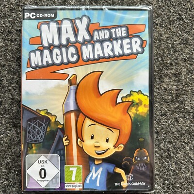 PC Spiel Max And The Magic Marker NEU in Folie OVP