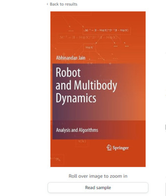 Robot and Multibody Dynamics 9781441972668