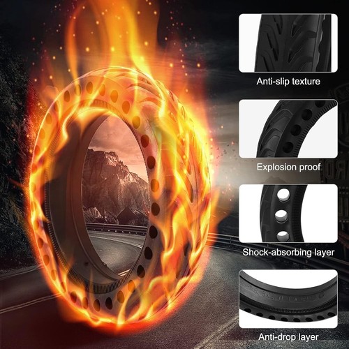 Durable Anti-Puncture Solid Tire for Xiaomi M365 Electric Scooter - 8.5 Inches - Picture 4 of 9