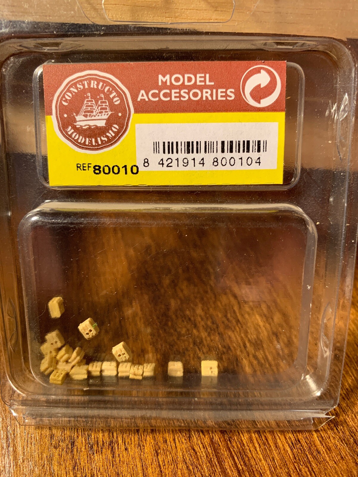 80005 Constructo Model Boat Accessories Rigging Blocks New