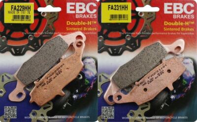 EBC FA229HH & FA231HH front & rear brake pad set fits Kawasaki Vulcan 800 & 900