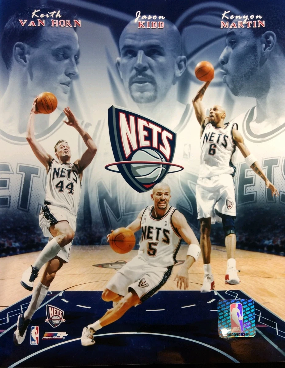 NEW JERSEY NETS Jason Kidd KEITH VAN HORN Kenyon Martin 8X10