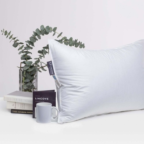 Lincove Classic™ Hotel Collection Down and Feather Bed Pillow - Made in the USA - Picture 5 of 12