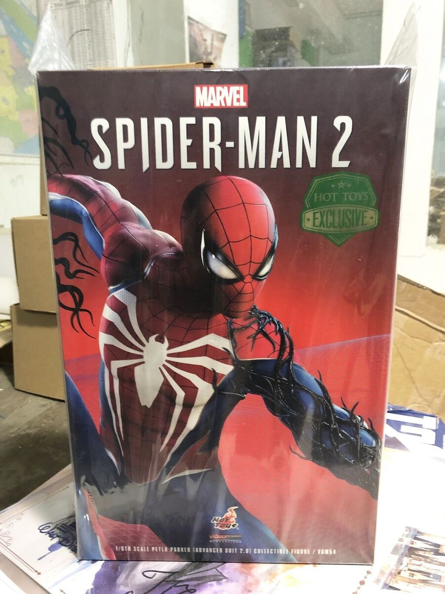 New Hot Toys VGM54 Marvel's Spider-Man 2 1/6 Peter Parker New Hot Toys VGM54 Marvel's Spider-Man 2 1/6 Peter Parker