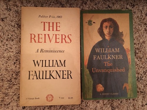 Lot 7 Vintage/Modern WILLIAM FAULKNER Books Light August Sound Fury Lay Dying - Imagen 6 de 11