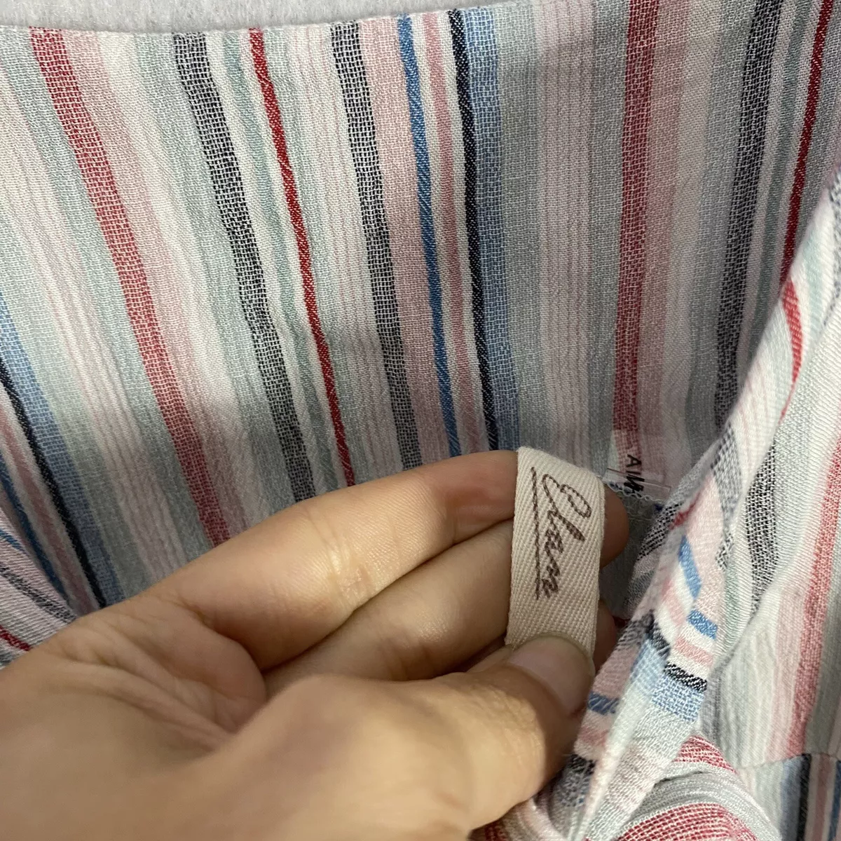 Elan striped deals maxi dress