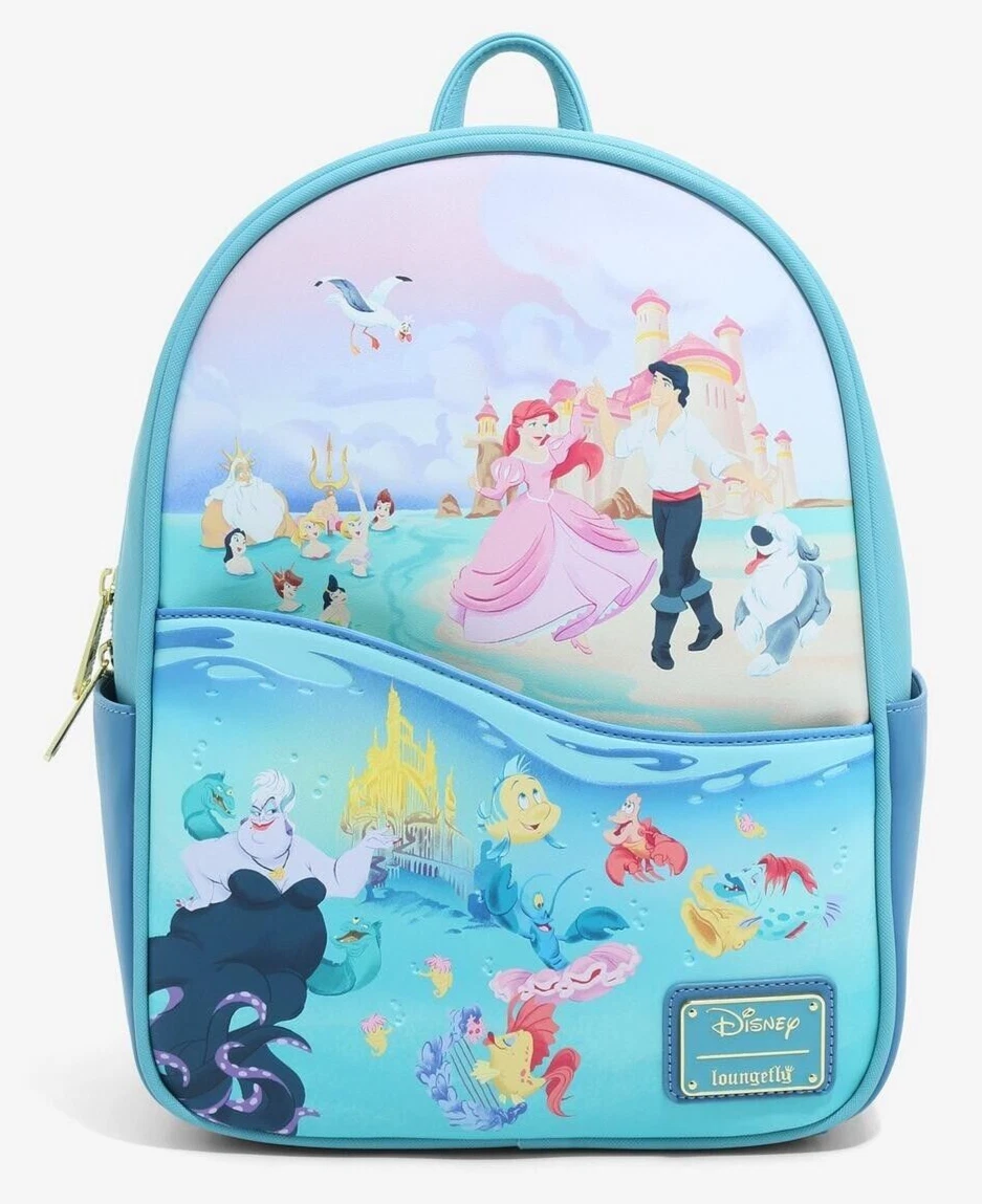 The Little Mermaid Loungefly Mini Backpack – Live Action Film